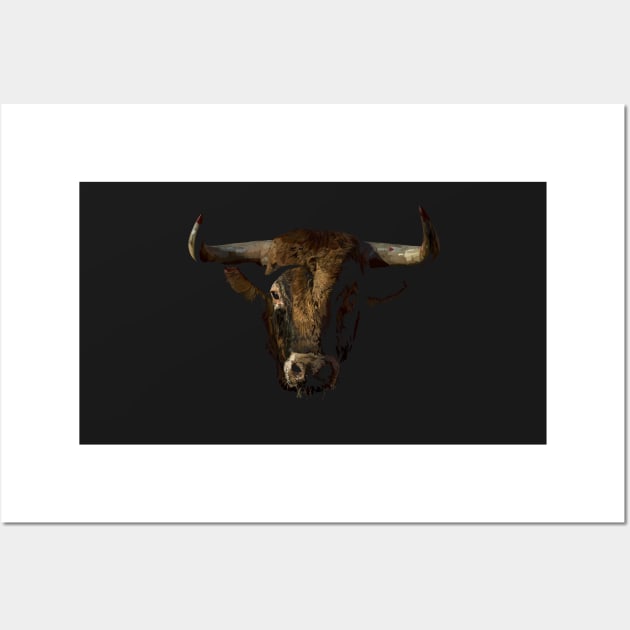 Bull Wall Art by sibosssr